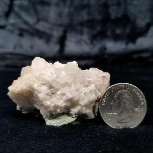 #11336 Clear and white Combined form Calcite on matrix
