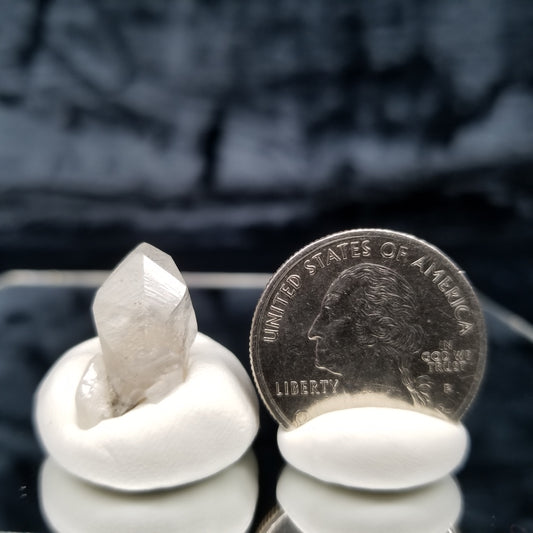 #11339 Clear twin Combined form Calcite with Chalcopyrite inclusions