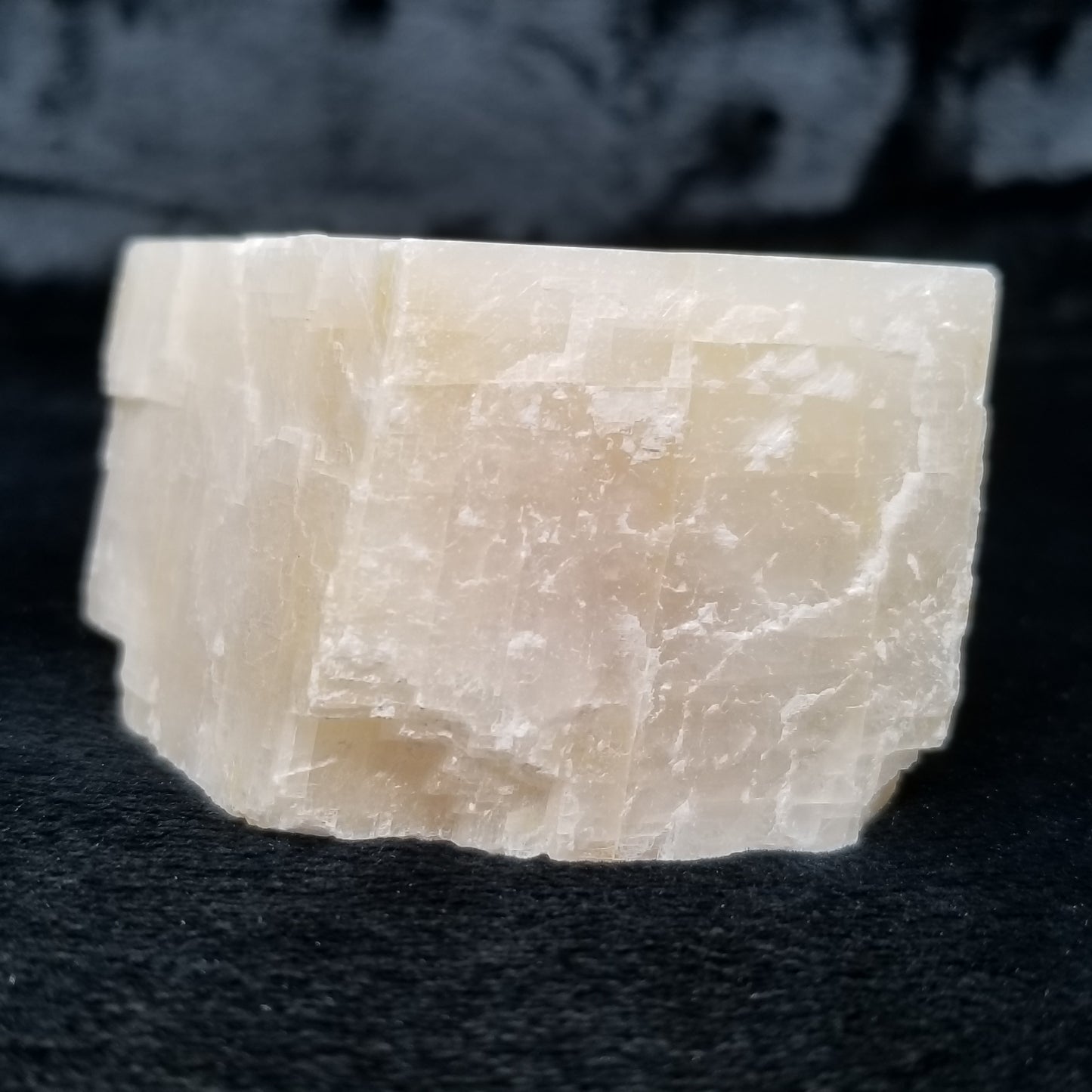 #11377 Honey Calcite block