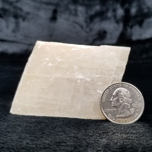 #11377 Honey Calcite block