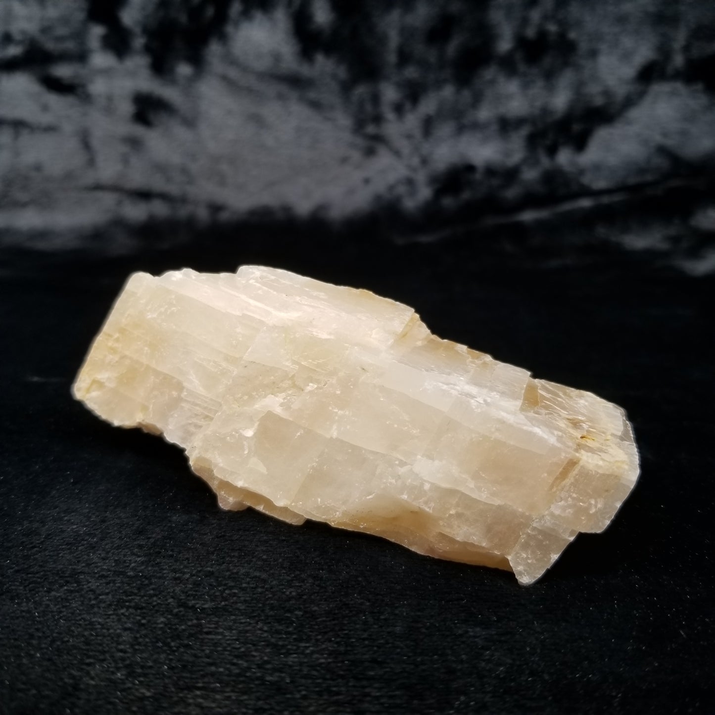 #11408 Dolomite on honey Calcite block